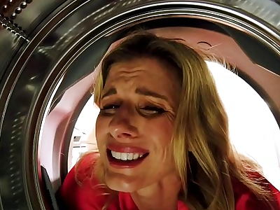 Fucking My Stuck Step Mom in the Ass while she is Stuck in the Dryer - Cory Chase