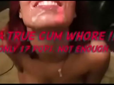 Dogging swinger slut gangbang and throat fucked compilation