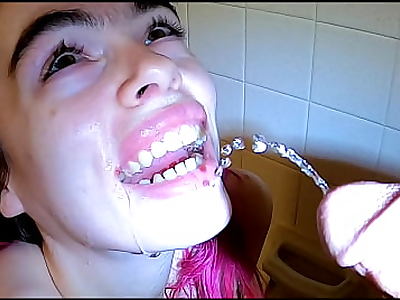 Lil Kinky Doll gets curious about PISS PLAY with DADDY