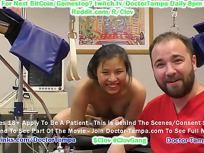 $CLOV - Become Doctor Tampa & Give Gyno Exam To Bratty Raya Nguyen As Part Of Her University Physical @ Doctor-Tampa.com